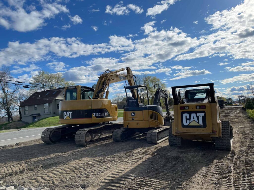 A photo of excavating equipment.